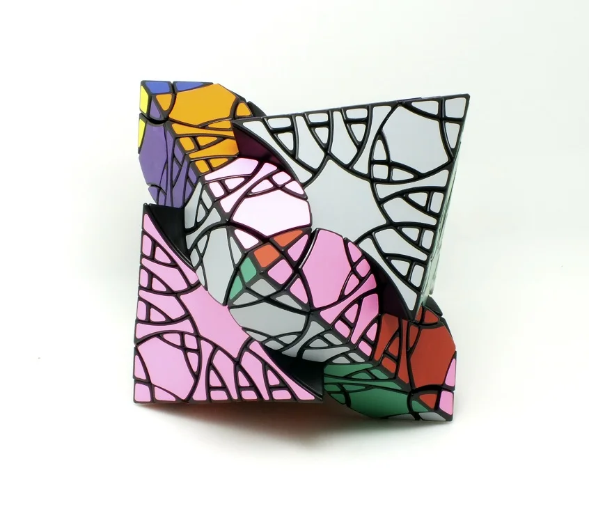 VerryPuzzle Clover Octahedron фрагментация магический куб скручиваемые Кубики-головоломка
