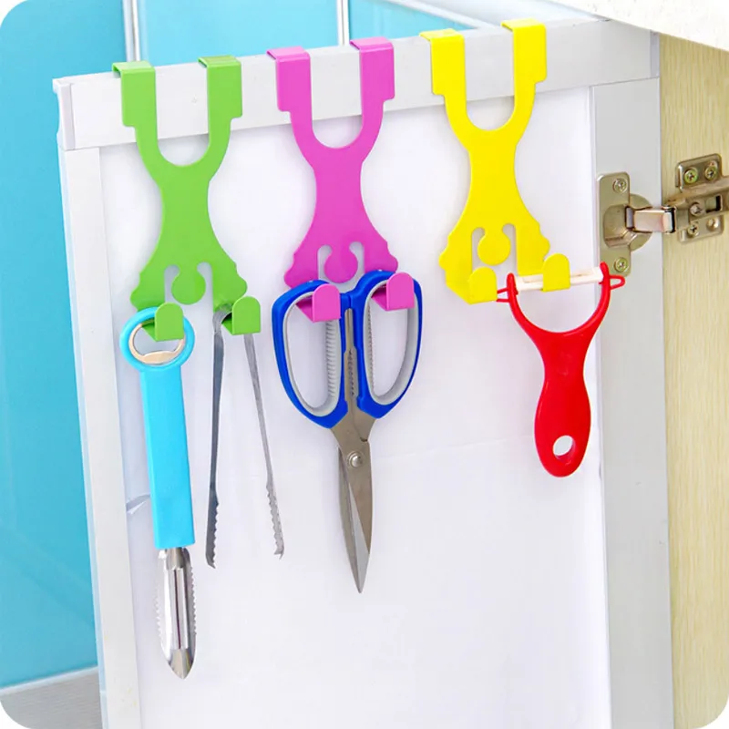 Hot Sale Door Hooks Stainless Steel Super Hero Kitchen Hooks Clothe Cabinet Hanger Bathroom Towel Clothes Holder Home Accessorie