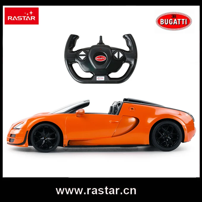 Rastar лицензированные Bugatti Grand Sport Vitesse 1:14 соревнования игра автомобиль игрушки с