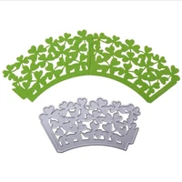 ylcd1570 clover cake frame metal cutting dies for scrapbooking stencils diy album cards decoration embossing folder die cuts new