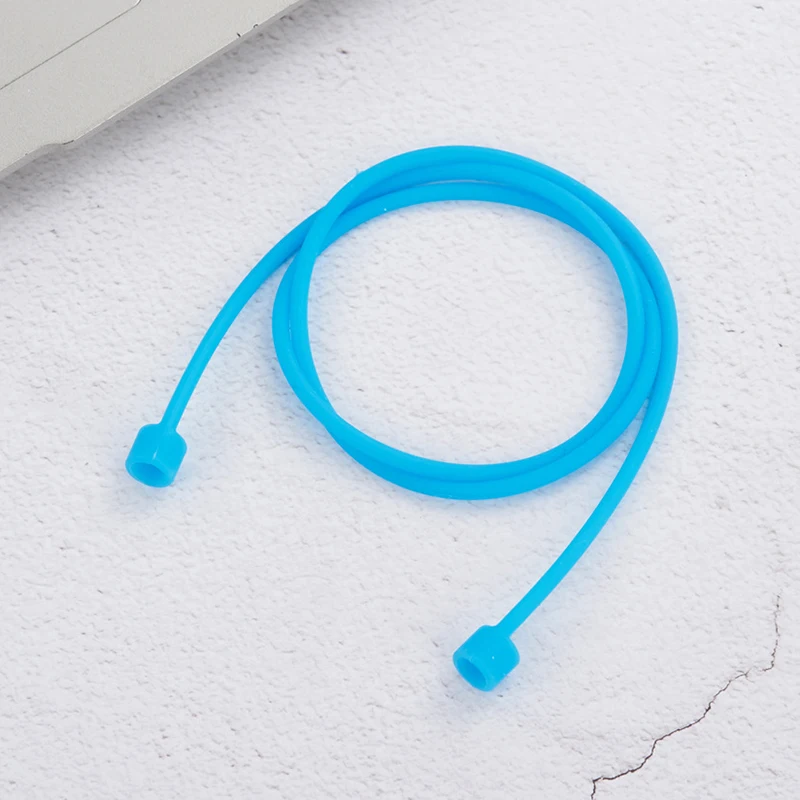 DOITOP силиконовые наушники с защитой от потери Канатный кабель для Apple Airpods ремешок для наушников провод для Apple Airpods наушники с защитой от потери каната
