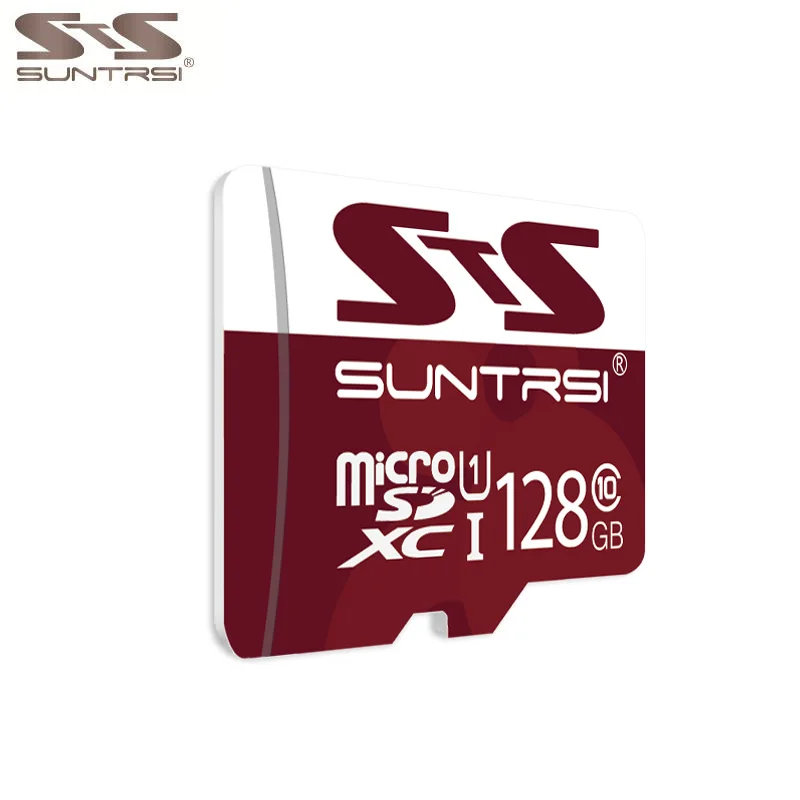 Suntrsi Micro TF SD карта 256 Гб класс 10 Microsd для телефонов камеры 128 64 ГБ 32 16 Оригинал