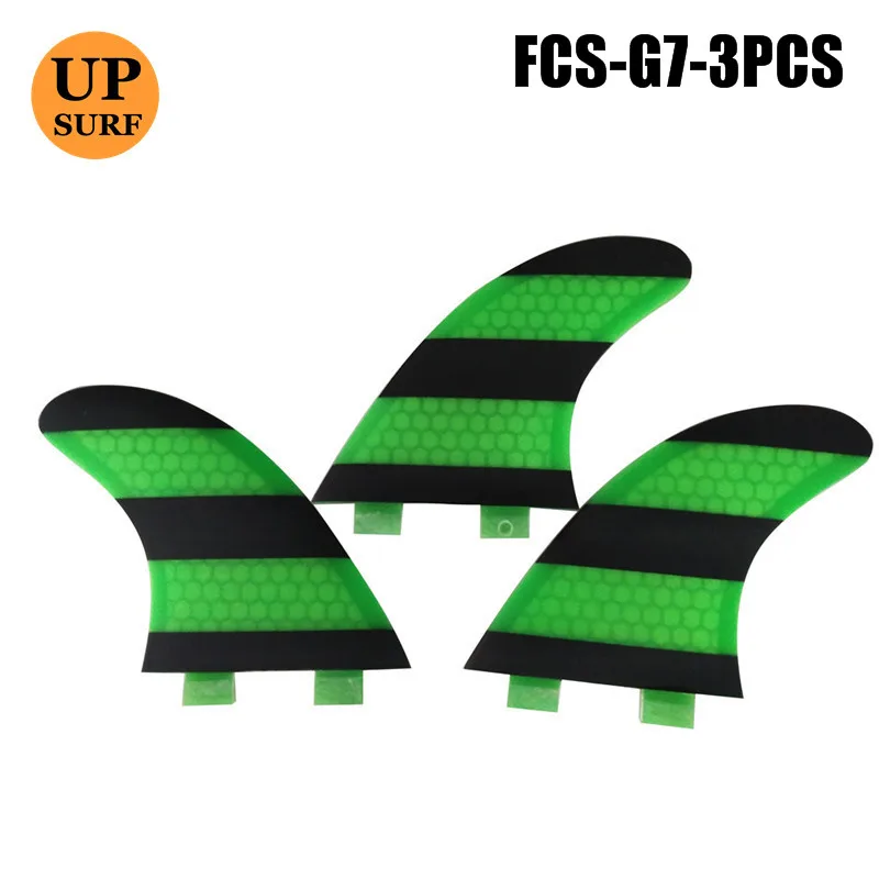Quilhas плавник для серфинга fcs g7 fcs ailerons доска для серфинга tabla de surf barbatanas сотовая стекловолокно fcs плавники