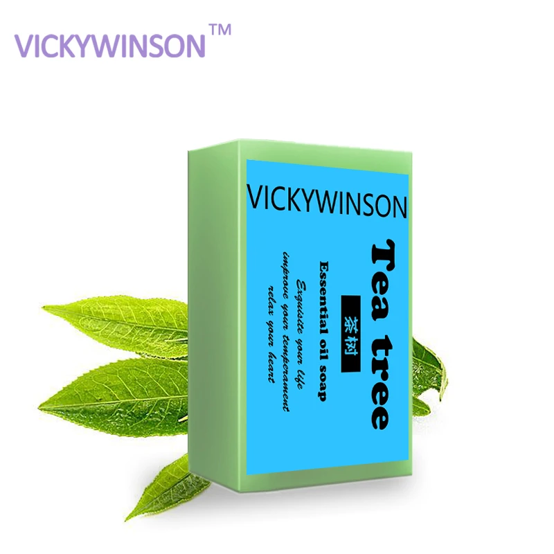 VICKYWINSON натуральные эфирные масла мыло ручной работы отбеливание для удаления прыщей на коже очистка грязи против старения Мужчины/wo Мужчины Уход за кожей 50