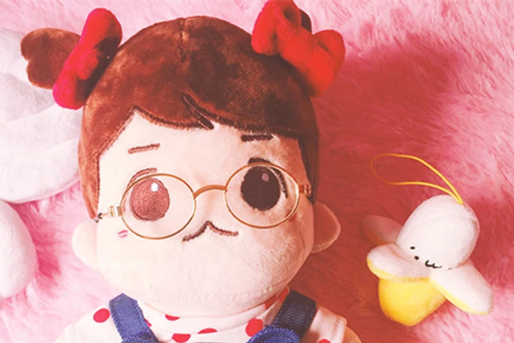 15-20 см got7 очки для кукол Набивные плюшевые игрушки 7,5 см eyesglasses