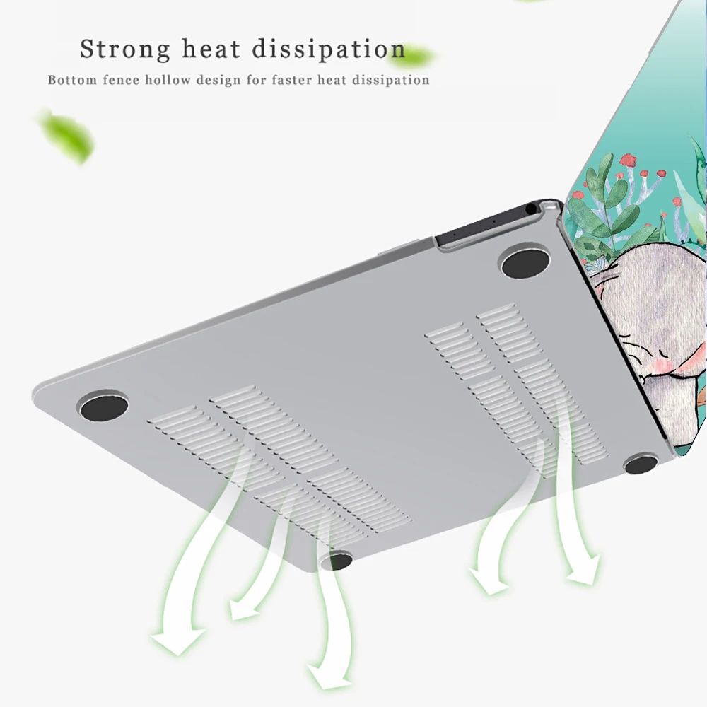Чехол для MacBook Air 13 A1932 A2179 2020 New A2289 Funda Macbook Pro 16 12 11 Touch Bar Case 15 Capa A1707|Сумки и чехлы