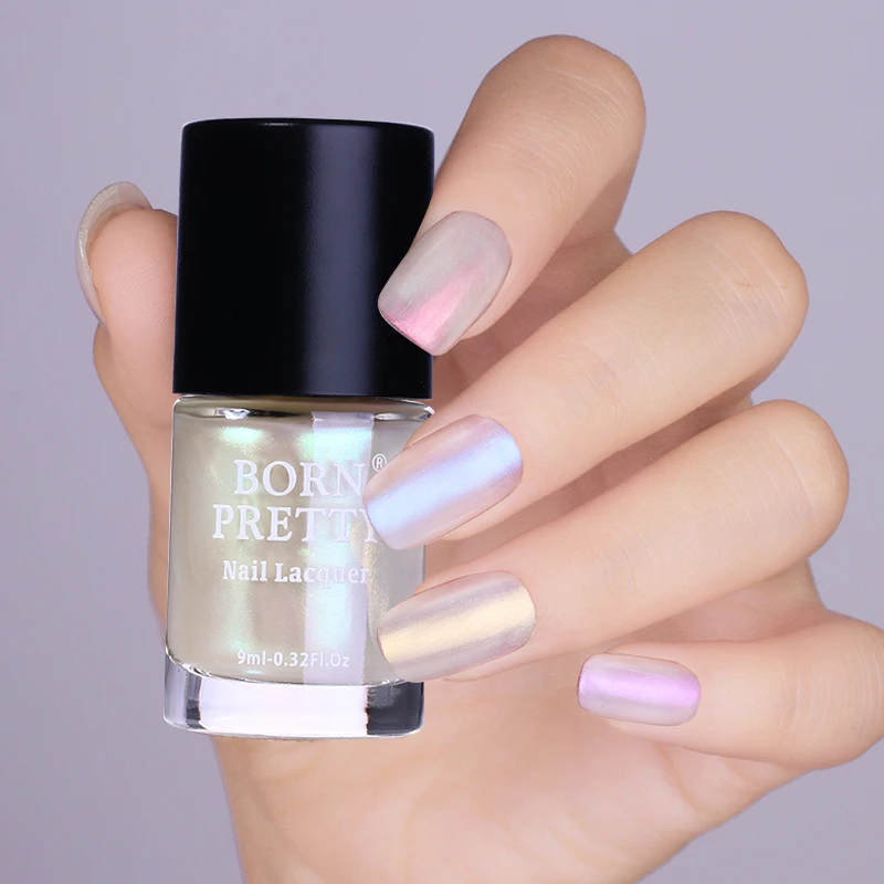 9 мл BORN PRETTY прозрачный Блестящий лак для ногтей хром|nail polish|varnishes nail artnail glitter polish |