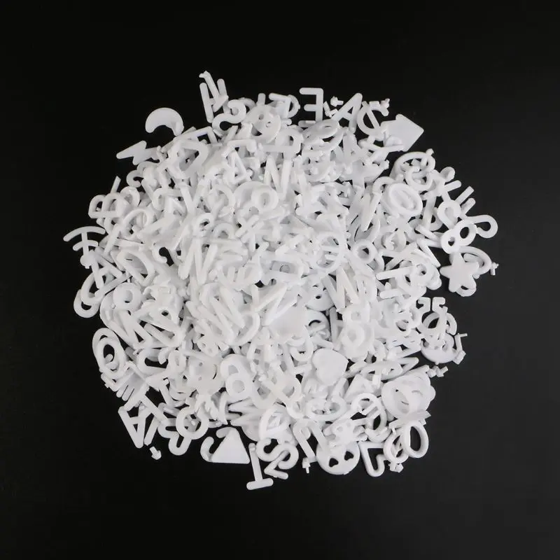 Буквенная доска набор букв 230 цифр специальные символы слова для войлока Сменные знаки сообщений и буквенные доски