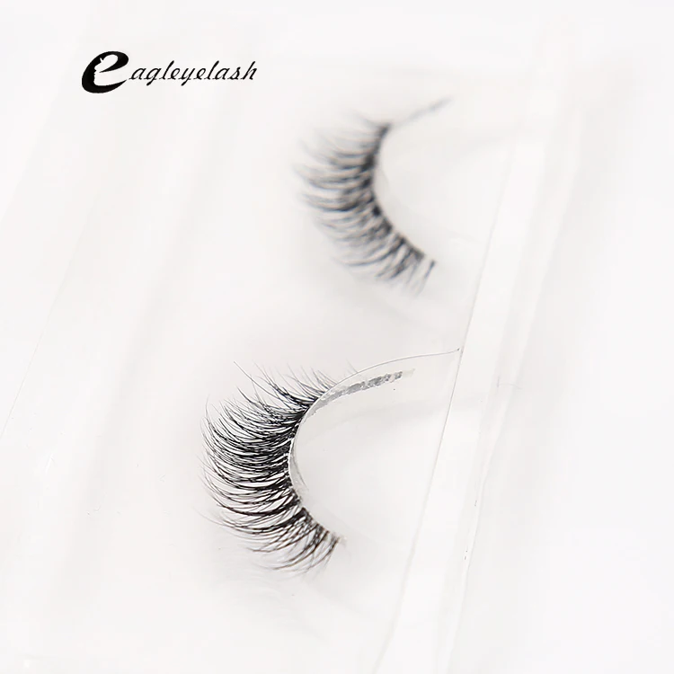 Лидер продаж 3D норковые ресницы натуральные ручной работы полная лента