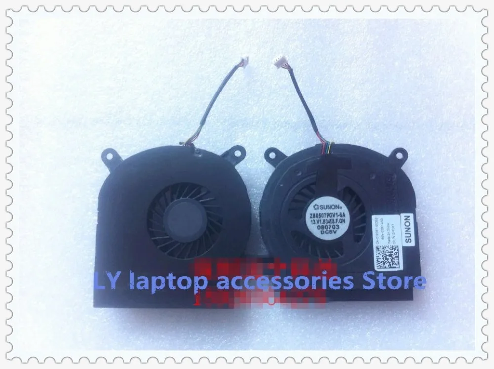 Оригинальный вентилятор охлаждения процессора ноутбука DELL Latitude E6500 Precision M4400 0YP387
