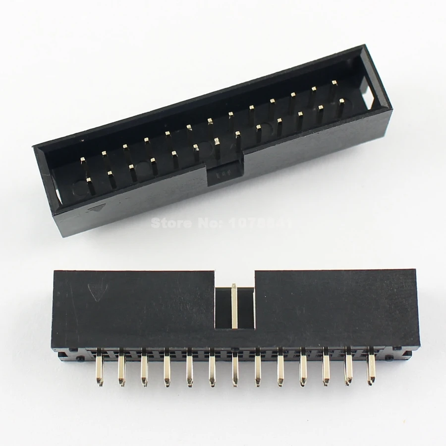 10 шт. 2 54 мм 2x13 Pin 26 булавки прямой мужской окутанный PCB Заголовка коробки разъем