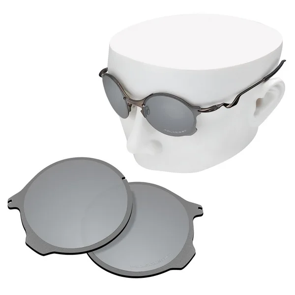 Silver Mirror OOWLIT Анти-Царапины Сменные линзы для-солнцезащитные очки Oakley Tailend травления поляризованных солнцезащитных очков - Цвет линз: Silver Mirror