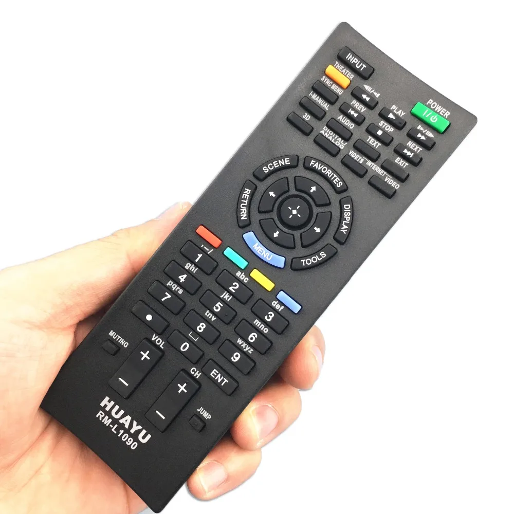 RM-L1090 дистанционного Управление подходит для Sony ТВ светодиодный ЖК-дисплей HD 3D