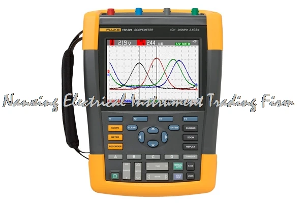 Осциллограф Fluke 190 062/S 625 ГГц/с 60 МГц 2 входных канала|scopemeter fluke|test oscilloscopeoscilloscope 60mhz |