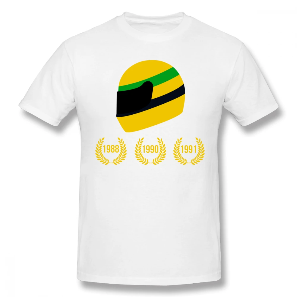 AYRTON SENNA футболка для мужчин плюс размер 4XL 6XL пара топ | Мужская одежда