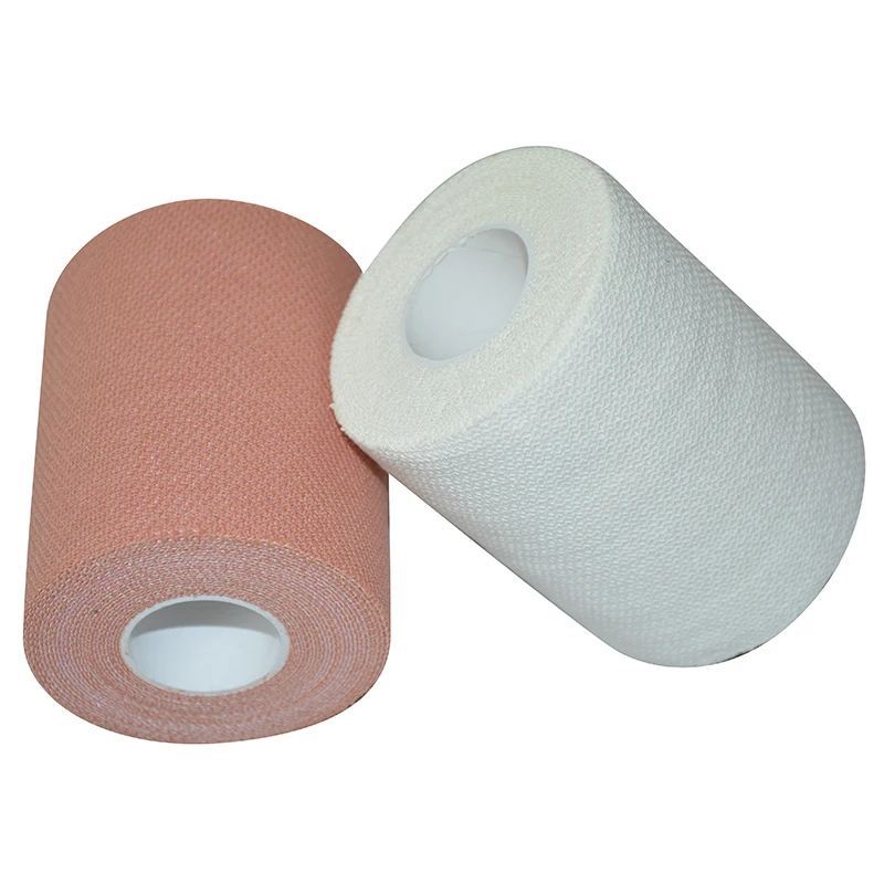 1 Кусок эластичной самоклеящейся бинты из эластопласта, тканевая лента для фиксации на запястье, локтях, коленях, тяжелые атлетические растягивающиеся ленты.