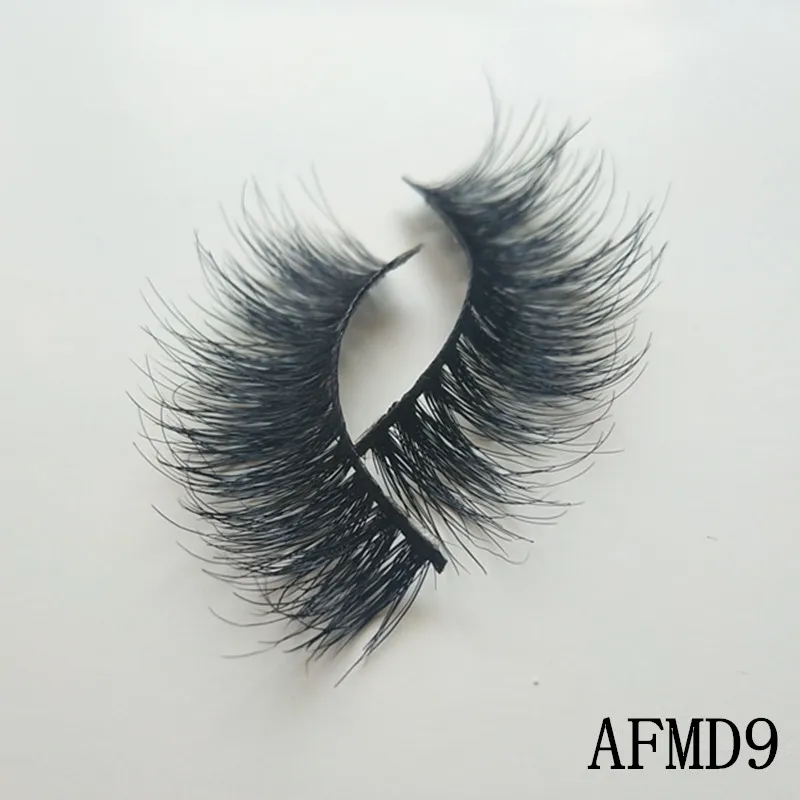 IN USA Natural Mink Eyelashes Wholesale Real Mink lashes Cruelty free 100% Handmade 100pairs 5D Mink Lashes In Bulk