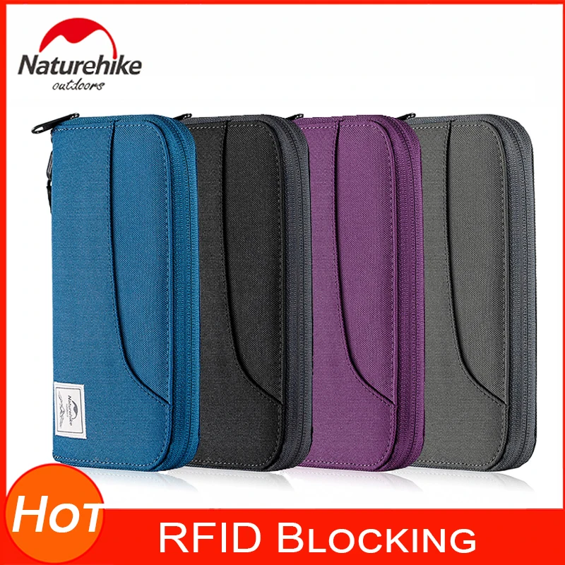 Спортивная сумка Naturehike для бега унисекс RFID Блокировка кошелек держатель