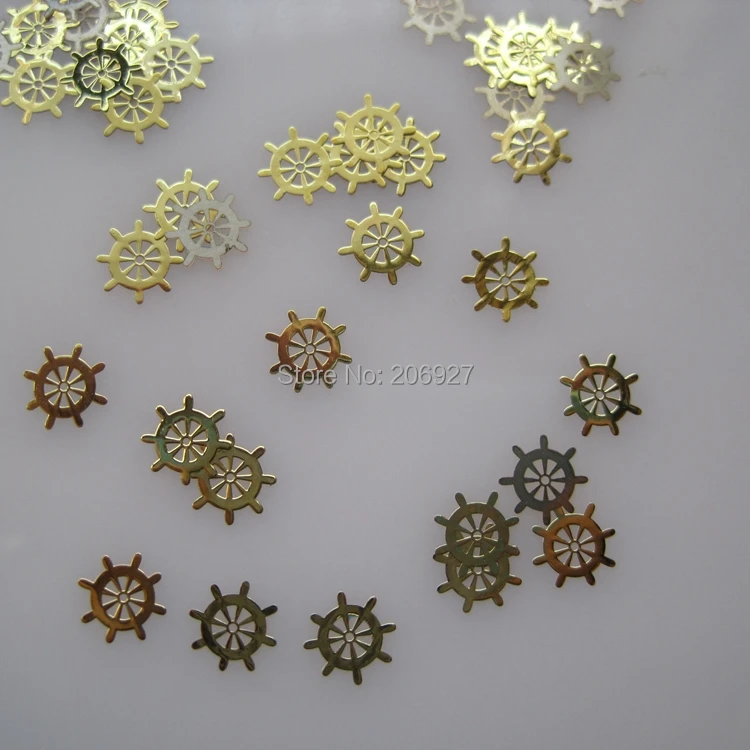 100 шт. металлические наклейки для дизайна ногтей | Красота и здоровье