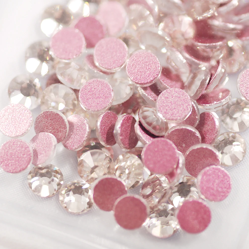 

ss3 ss4 ss5 ss6 ss8 ss10 Multi-size Glass Nail Rhinestone For 3D Nails Art Decoration Stones Shiny Gems Rhinestones 1728pcs