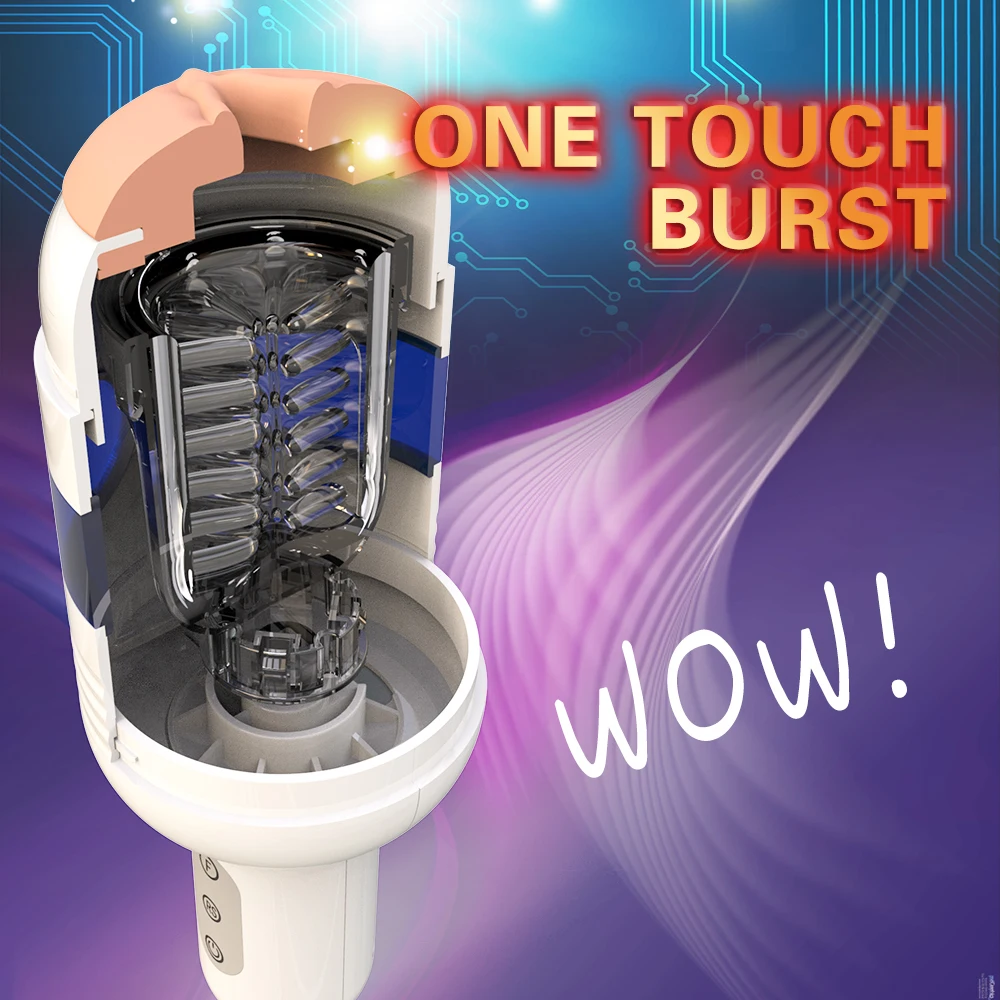 Автоматический Мужской мастурбатор реалистичный вагинальный вибратор