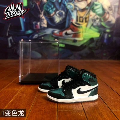 23 Кроссовки на воздушной стерео 3D Jordan 1 модель Дисплей украшения аксессуары для автомобильного интерьера пары Для мужчин и подарки женщине на день рождения - Цвет: 23