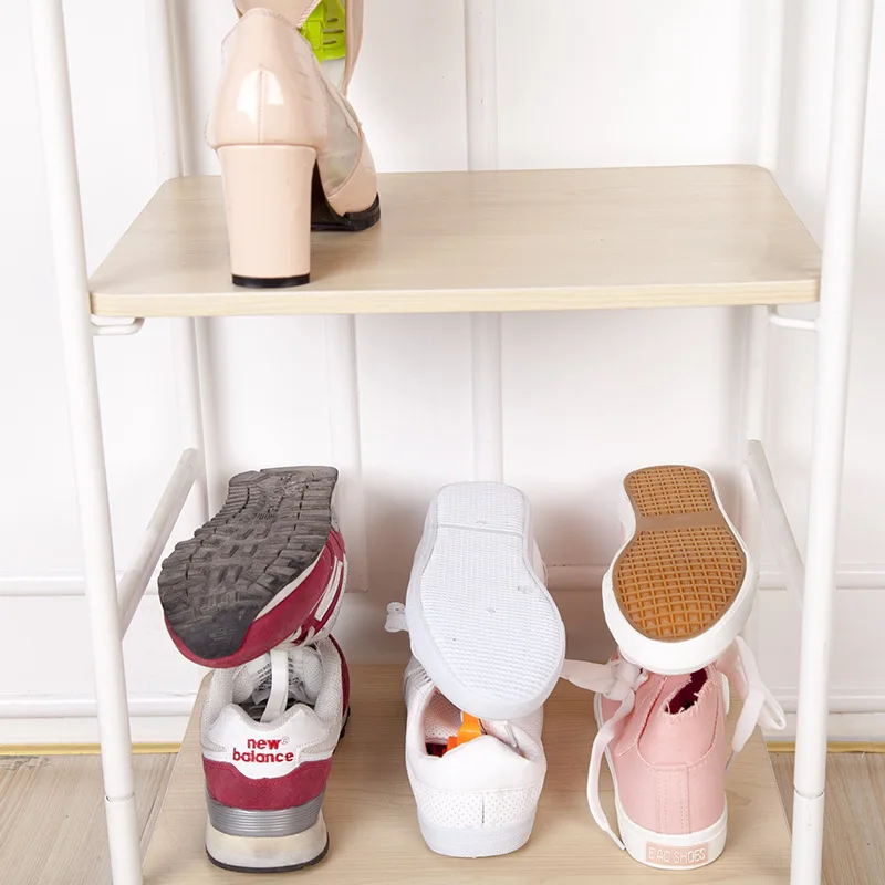 1 пара пластиковые полки органайзеры для обуви|designer shoe rack|shoe rackshoe rack design |