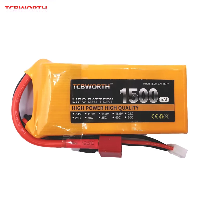 2 шт./упак. 2S 7 4 V 1500mAh 25C 35C RC Lipo батарея для дрона вертолет самолет автомобиль Лодка