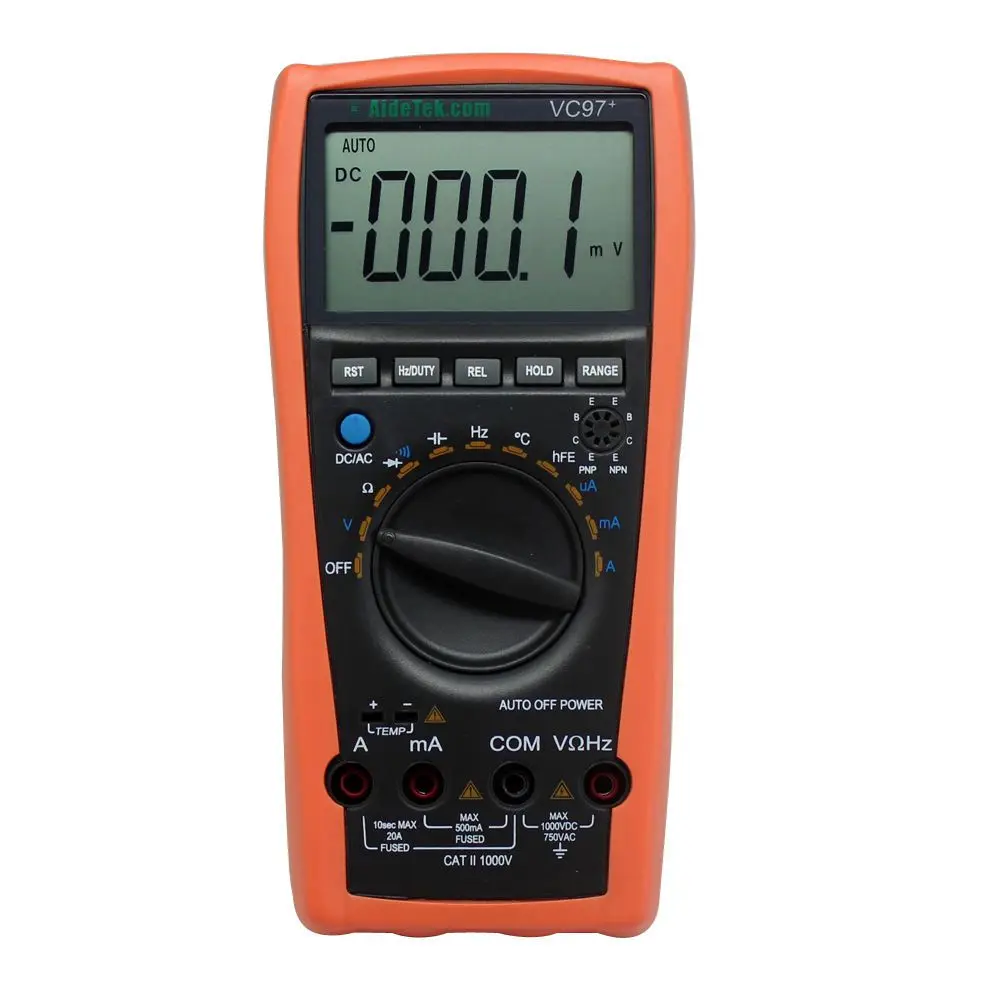SHGO-VC97 + 3999 Autorange мультиметр AC DC V тестер R C Базз диод Temp DCV | Инструменты