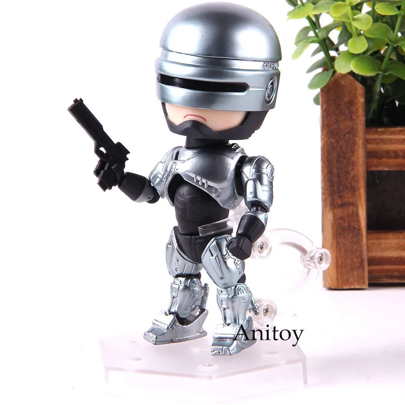 Q версия RoboCop фигурка 1987- игрушки с вишней RoboCop ПВХ Коллекция Модель игрушки подарок на день рождения 12 см