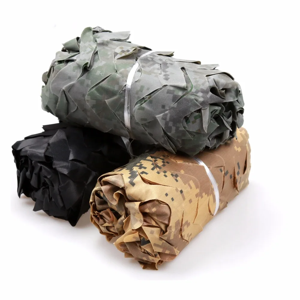 2*2 м камуфляж сетка экран ghillie Костюмы 150D полиэстер Оксфорд тактический Охота страйкбол Снайпер одежда Ghillie костюм