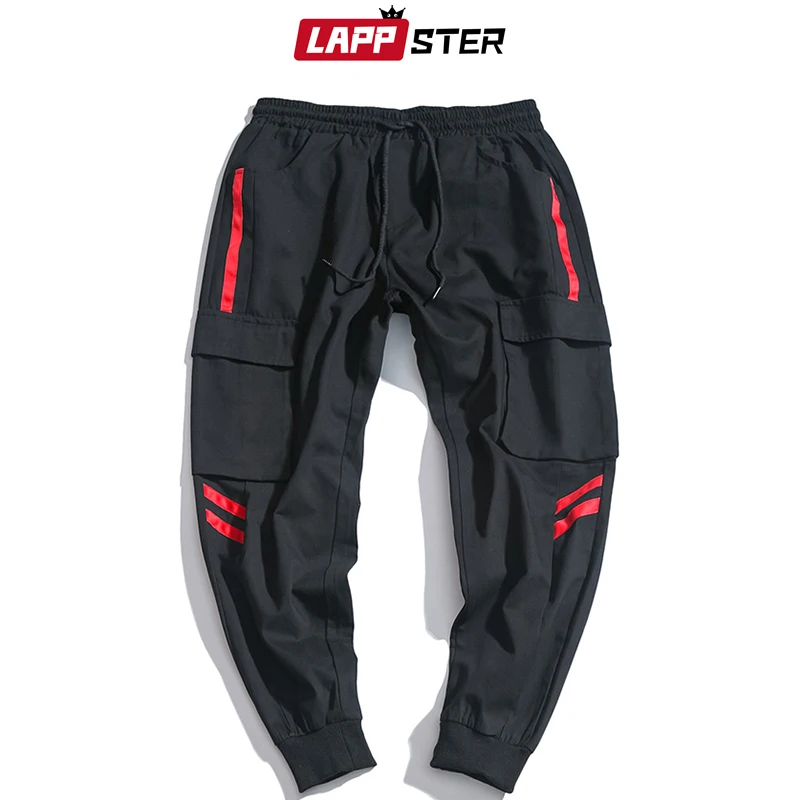 LAPPSTER мужские уличные брюки карго 2020 карманы мешковатые бегунов хип хоп Harajuku