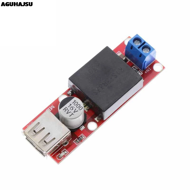 Понижающий USB-преобразователь 5 В 7-24 до 3 А модуль KIS3R33S KIS-3R33S | Электронные