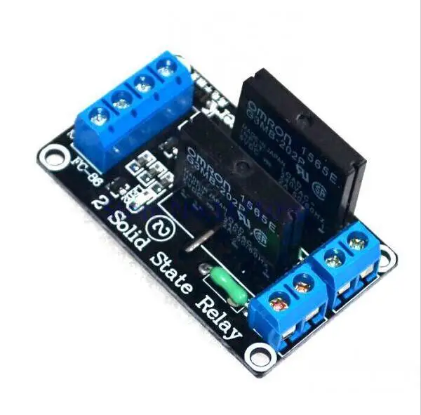 5 в 2 канальный SSR G3MB 202P твердотельный релейный модуль низкого уровня 250V2A для