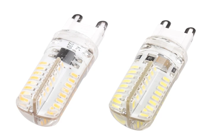 Супер 3014 SMD G9 64 Светодиодная лампа 220 В 6 Вт 360 градусов энергосберегающая