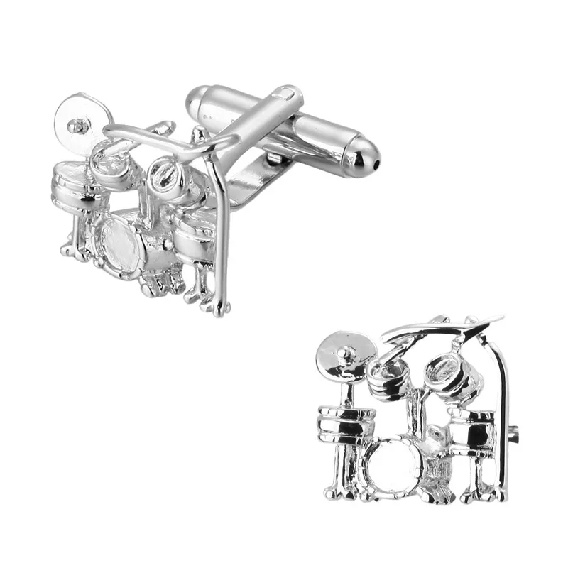 Формальный серебристый набор запонок для мужских костюмов запонки с