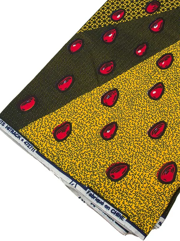 Нигерийские Ткани По Покупке Реальный Воск в Popual Фрукты Дизайн для Церкви rw472711 |