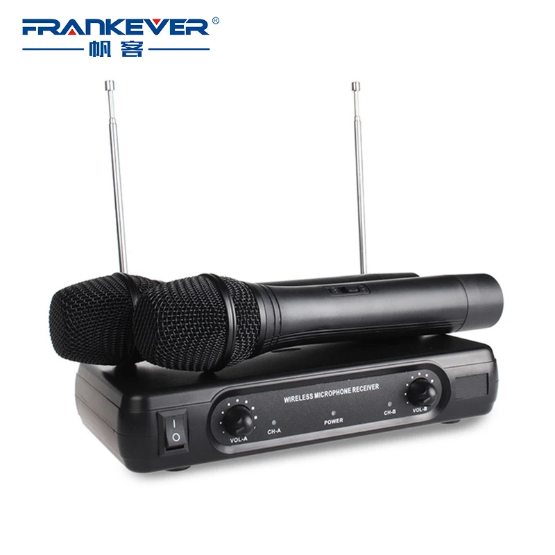 Frankever VHF цифровой беспроводной микрофон с приемником Профессиональный