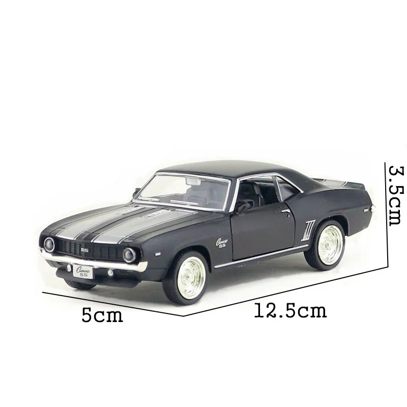 RMZ City/Масштаб 1:36 игрушка/1969 Chevrolet Camaro SS винтажная/литой металлический автомобиль