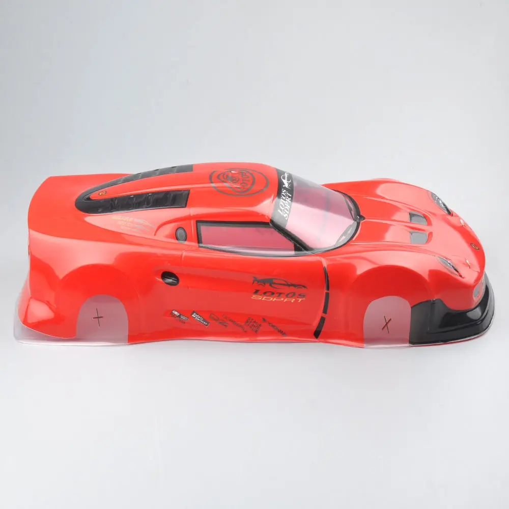 190MM width red PVC DIY painted body shell #033R fit for HSP HPI 1:10 RC on-road drift car accessory assembly parts | Игрушки и хобби