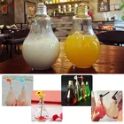 Летняя бутылка для воды, Милая Короткая модная Милая лампочка для молока, сока светильник герметичная Милая бутылка для воды, портативные бутылки 2021 6Z