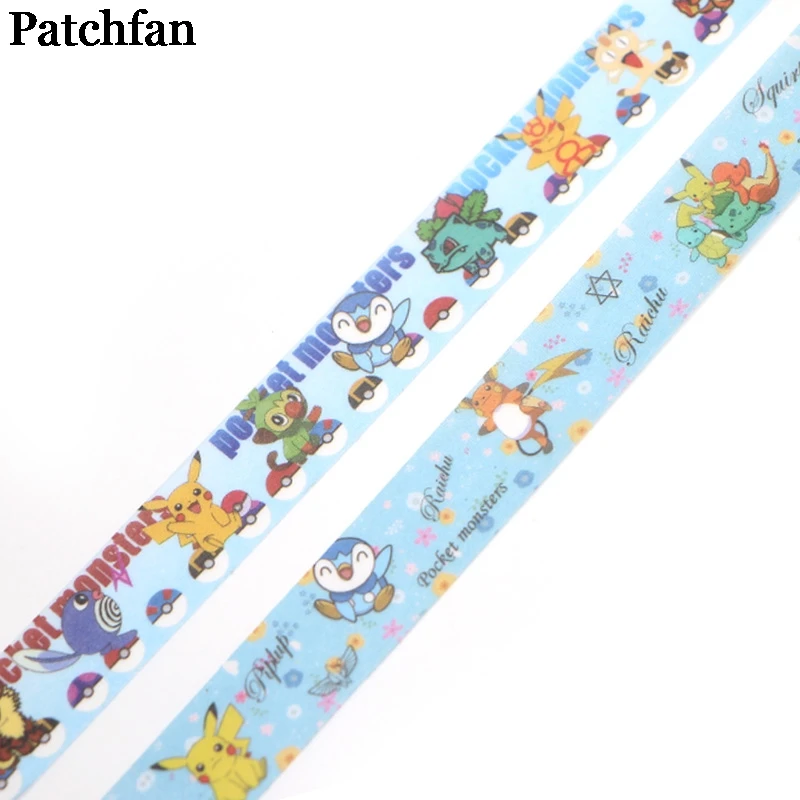 Patchfan карманные монстры Декорации для косплея 90s DIY Скрапбукинг дети клей васи маскирующая Лента Печатный узор наклейка A2160