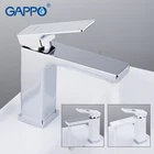 Латунный смеситель GAPPO, кран для умывальника в ванную комнату, водопад