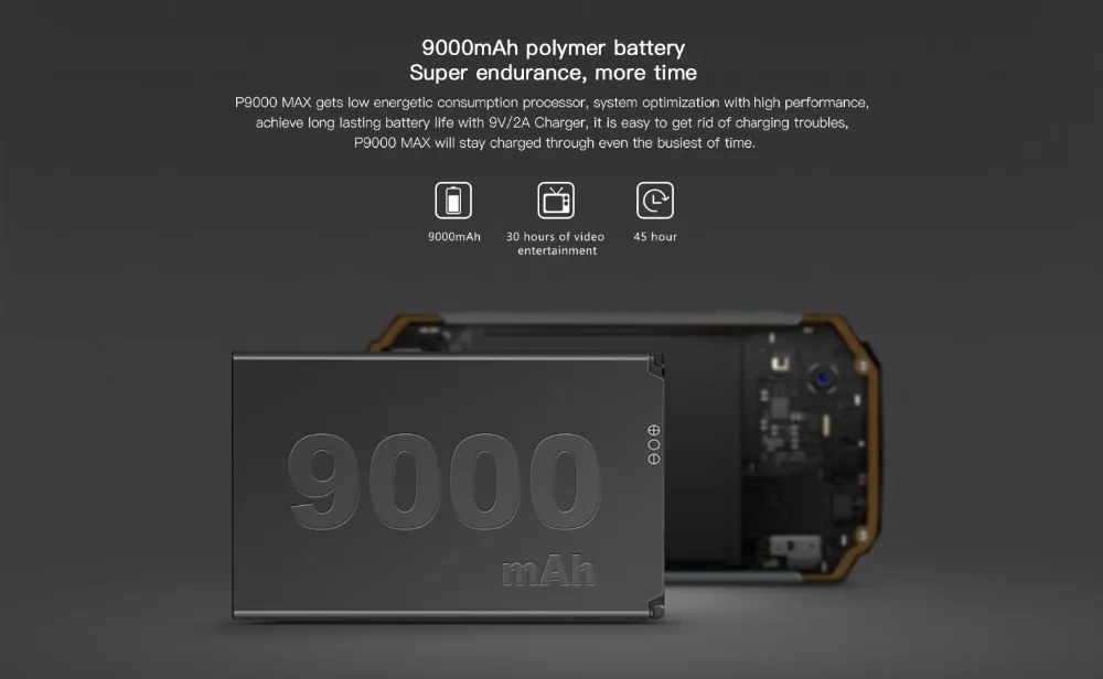 POPTEL P9000 Max 4 ГБ 64 mtk6750 восемь ядер Мобильный телефон 5 дюймов Full HD 1920x1080 Android 7 0 13MP OTG IP68