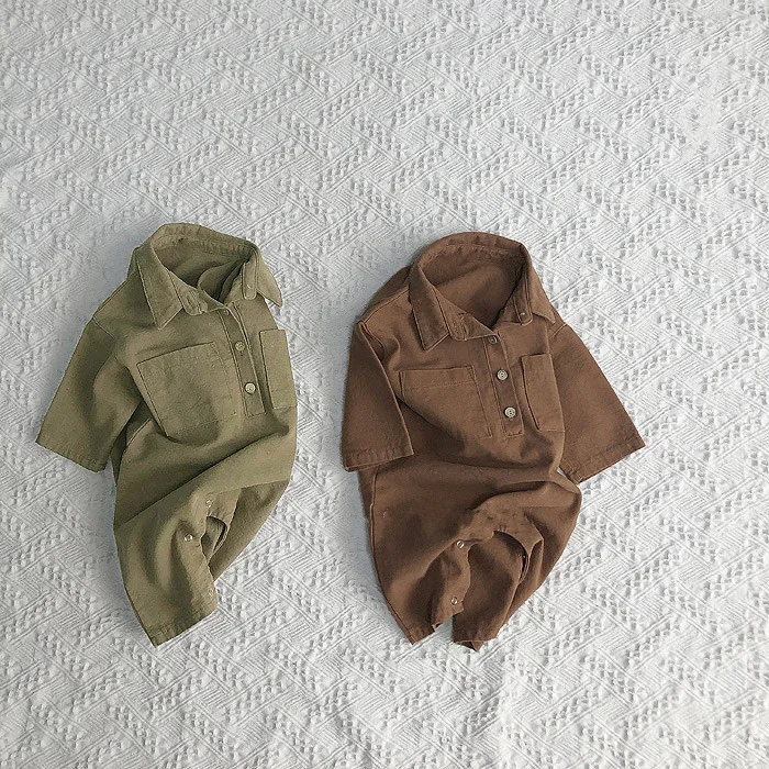 2019 детские модные комбинезоны модная одежда в Корейском стиле для мальчиков и