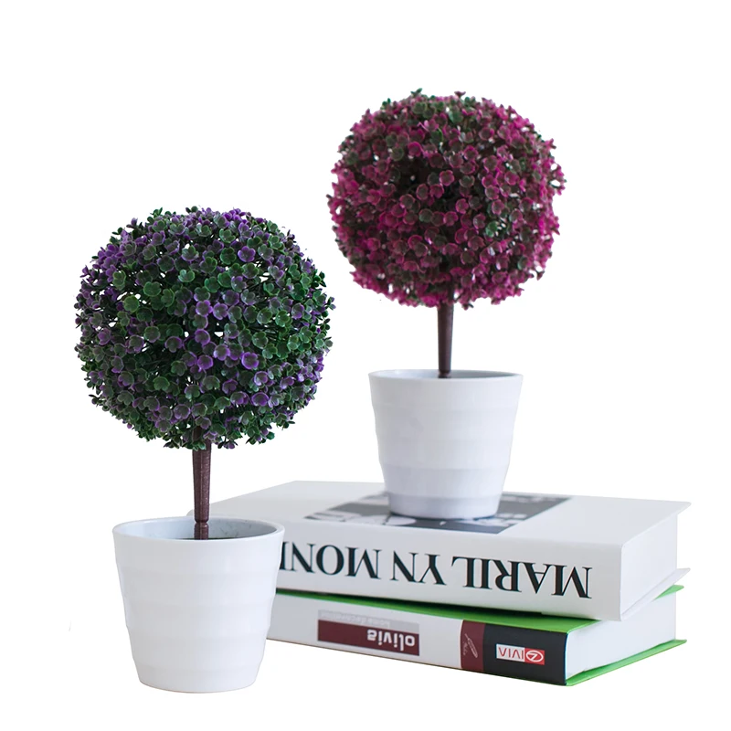 27 см украшение для дома травяной шар симуляция маленькая горшечная настольная