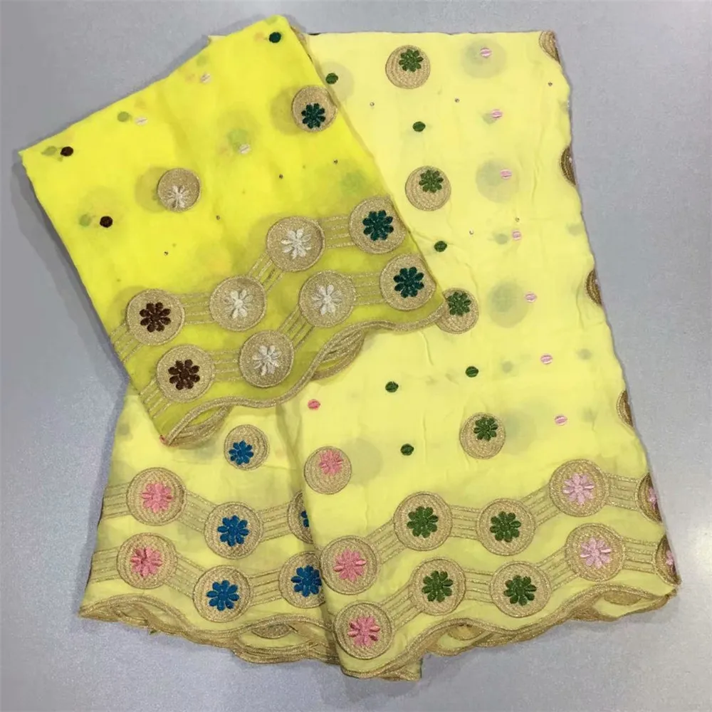 2018 ручной работы жаккардовая Гвинея парчовая ткань Африканский Базен кружевная