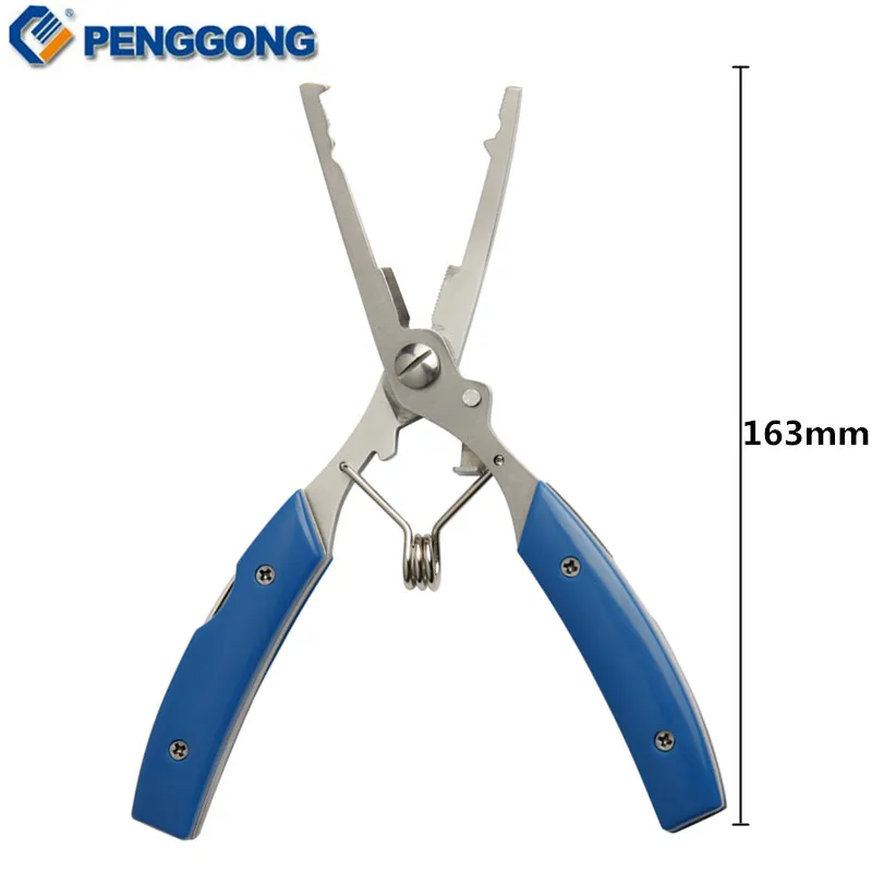 Pengong рыболовные плоскогубцы из нержавеющей стали многовитковые режущие Наборы