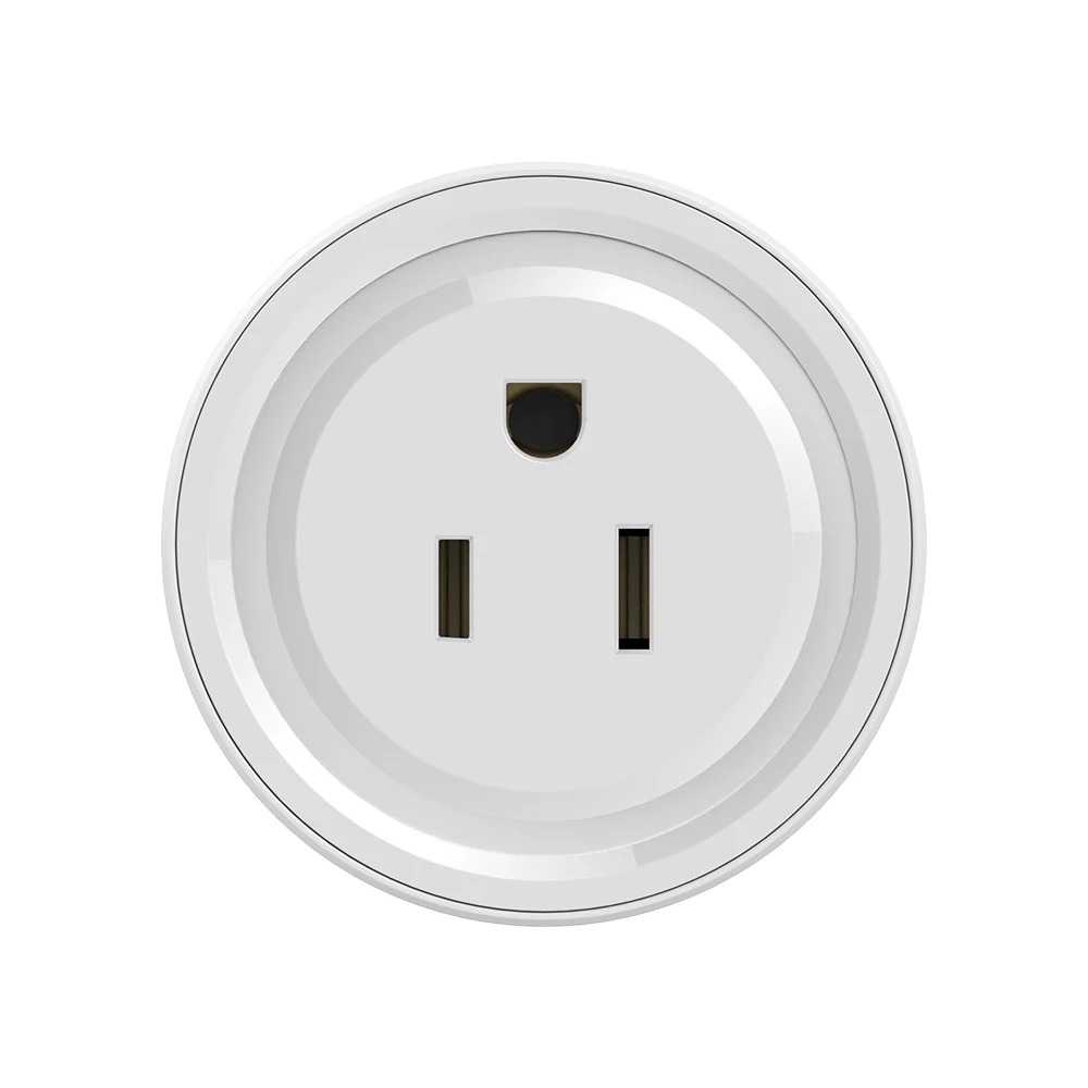 Lonsonho WiFi Smart Plug US Mini Outlet мониторинг энергии не требуется концентратор Работает с Alexa Google Assistant