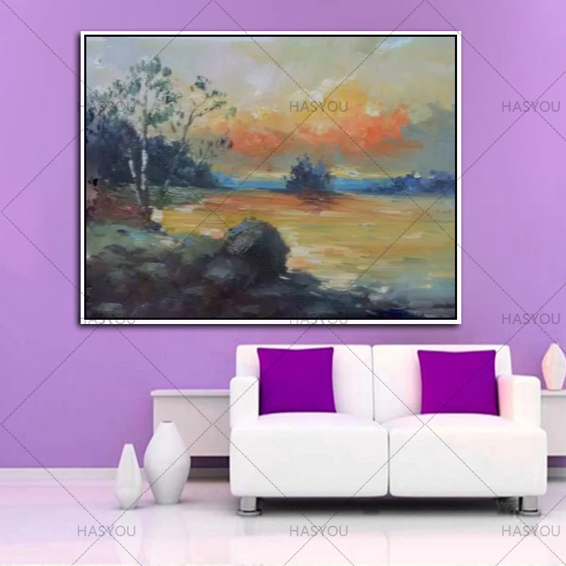 Новый дизайн Современная Ручная роспись картина маслом на холсте искусство